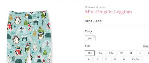 The $129,194.99 Legging!