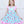 Vintage Rose & Dots Angel-Sleeve Dress