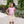 Dusty Pink Ribbed Ruffle Sleeveless Top & Lemonade Skort