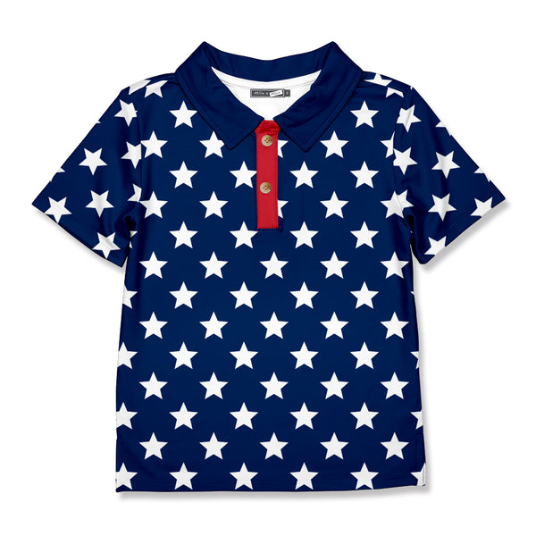 Navy Stars Polo