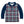 Load image into Gallery viewer, Navy &amp; Plum Plaid Long-Sleeve Polo
