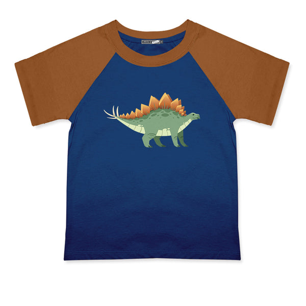 Navy Dino Dereck Crewneck Tee