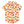 Cream & Orange Pumpkins Short-Sleeve Button-Up