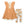 Kids Rust Dot Button-Front Dress & Autumn Frost Leggings