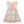 Load image into Gallery viewer, Kids Coral Pinwheel Button-Front Angel-Sleeve Dress
