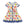 Cream Apples Button-Up A-Line Dress