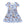 Kids Periwinkle Dog Park Button-Up A-Line Dress