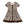 Kids Cream Simply Leopard Button-Up A-Line Dress