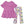 Millie Loves Lily Girls Fuschia Tiered Dress and Legging Set