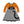 Orange & Black Cat A-Line Dress