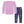 Lilac Ruffle-Trim Sweatshirt & Spring Leggings