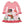 Load image into Gallery viewer, Pink Christmas Bow-Accent Pocket A-Line Dress
