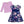 Millie Loves Lily Girls' Purple Floral Dress and Cardigan Set