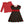 Millie Loves Lily Girls' Red Plaid Dress and Cardigan Set
