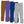 Millie Loves Lily Girls Solid Ruffle Legging Set with Button Accent, Caramel/Purple/Navy/Grey