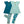 Millie Loves Lily Girls Teal & Mint Floral Garden Leggings Set, Big Girls
