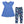 Load image into Gallery viewer, Marina Blue Angel-Sleeve Babydoll Top &amp; Butterfly Garden Leggings
