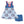 Millie Loves Lily Girls' Blue Fireworks Dress & Matching Short Set 2-PCS