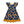 Load image into Gallery viewer, Navy Floral Meadow Patch-Pocket Angel-Sleeve Dress
