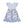 Periwinkle Gingham Bunny Meadow Patch-Pocket Dress