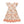 Coral Audrey Floral Patch-Pocket Dress