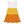 Yellow & Orange Color Block Ruffle Tiered A-Line Dress
