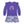 Load image into Gallery viewer, Blue Iris &amp; Periwinkle Spring Rainbow Sweatshirt Dress
