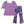 Load image into Gallery viewer, Purple Puff-Sleeve Top &amp; Confetti Floral Flare Leggings
