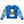 Blue Snowman Velour Sweater
