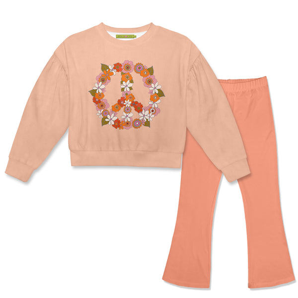 Coral crewneck sweatshirt hotsell