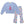 Kids Periwinkle Velour Sweatshirt & Tree Farm Flare Leggings