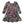 Navy Floral Fashion Tiered A-Line Dress