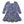 Kids Blue Beatrice Floral Square-Neck Button-Front Tiered Dress
