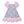 Periwinkle School Supplies Ruffle-Hem A-Line Dress