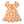 Coral Oranges 3-Tier A-Line Dress