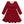 Red Holiday Snowflake Ruffle Tiered Dress