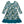 Load image into Gallery viewer, Teal Floral Ruffle-Hem Dress
