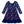 Kids Navy Bows Ruffle-Hem Dress