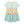 Cream Pumpkin of all Colors Tiered Button-Front Dress