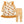 Kids Cream Happy Pumpkin Angel-Sleeve Dress & Stripe Leggings