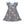 Blue Begginings Floral Angel-Sleeve Dress