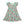 Kids Jade Meadow Flower Angel-Sleeve Dress