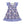 Load image into Gallery viewer, Wild Iris Small Flower Angel-Sleeve Dress
