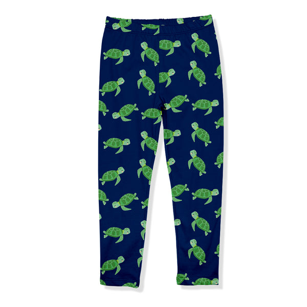 Navy Turtle Rock Leggings