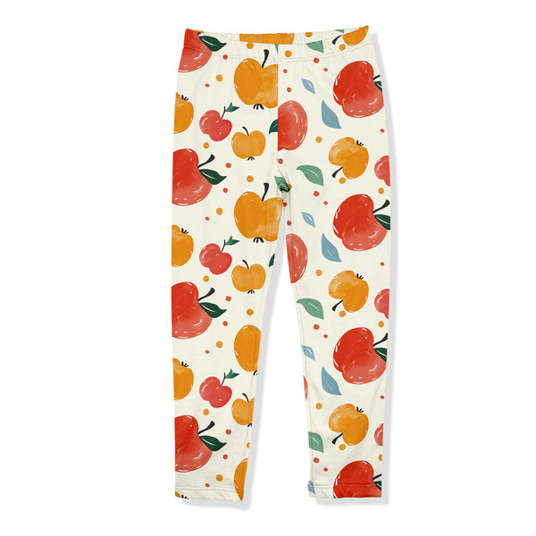Cream Candy Apple Leggings