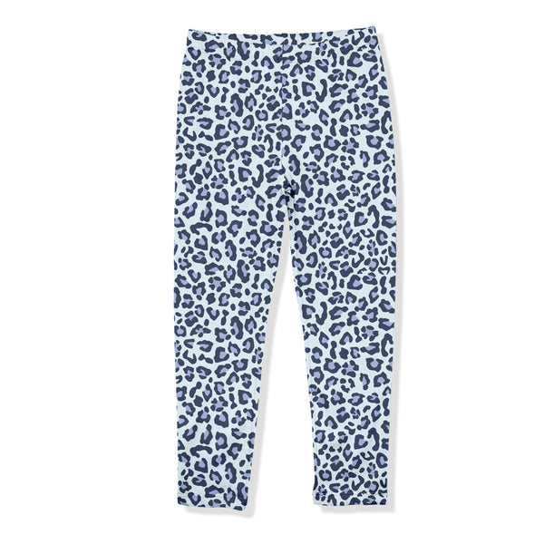 Kids Blue Skin Print Leggings