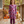 Kids Purple Floral Favorite Long-Sleeve Dress & Plum Leggings Set