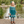 Kids Teal Ducks Border Button-Accent A-Line Dress & Ducks Leggings