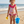 Millie Loves Lily Girls Coral Floral 1-pc Swimsuit UPF 50+