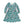 Kids Nile Blue Ducks Patch-Pocket A-Line Dress